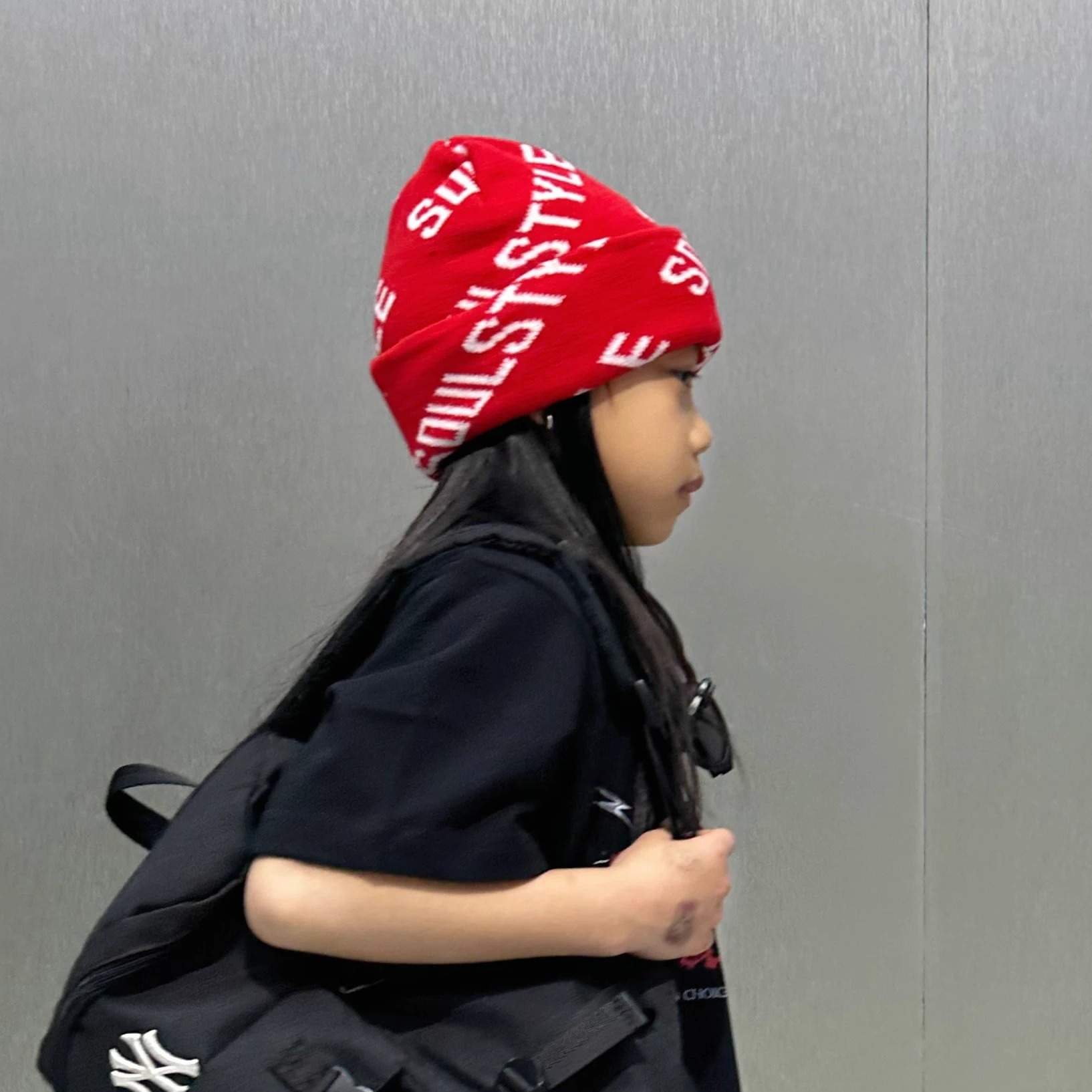 soulstyle美式复古毛线帽bboy帽