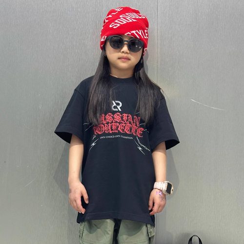 美式街舞嘻哈儿童宽松bboyT恤