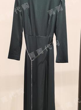 PORTS宝姿女装专柜正品2022秋冬新款绵羊毛连衣裙LP9D090NWF047