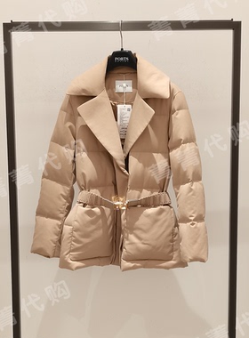PORTS宝姿国内专柜正品代购2023秋冬羽绒服LP9U075QZF044 11999