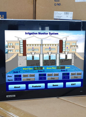 TPC-1251T-E3CE研华12寸触摸屏 人机界面工业平板电脑 壁挂式安装
