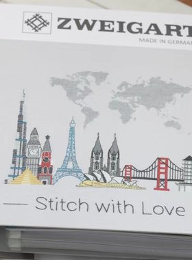 德国进口zweigart 布卡 配色用 zw布卡 色卡