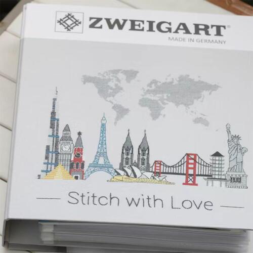 德国进口zweigart 布卡 配色用 zw布卡 色卡