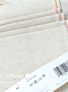 德国进口zweigart 3292 18CT Aida 十字绣布 棉麻混纺