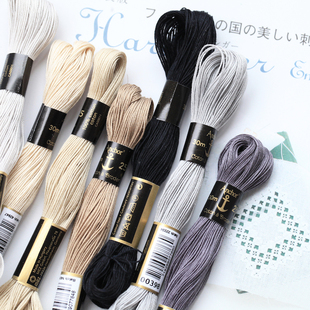 德国安卡 coton a Broder 白线/抽纱/透雕/欧式刺绣线 大地色8色