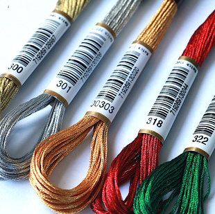 德国Anchor 进口 安卡金属尼龙线 刺绣线 lame线 5色 4180000