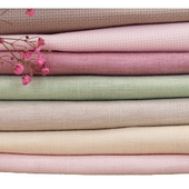 抽纱 3609 蕾丝 十字绣布 32CT亚麻43色 白线刺绣 德国Zweigart