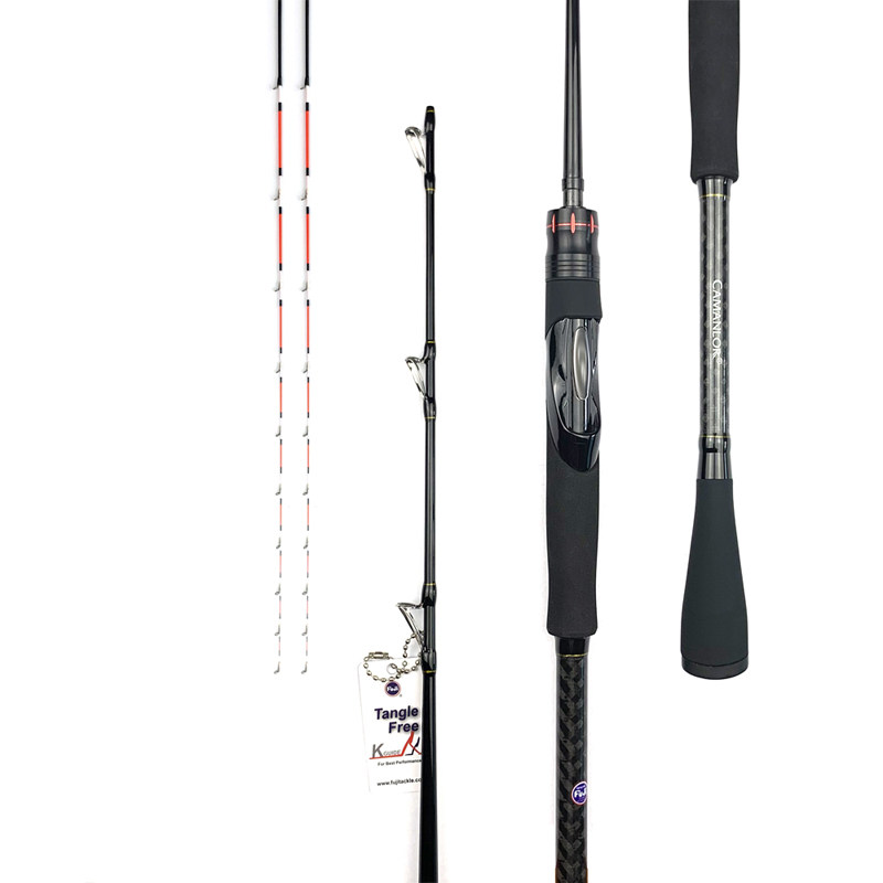 卡曼龙 新品三定位伸收缩微铅筏竿阀杆筏钓竿双竿稍船排伐鱼竿