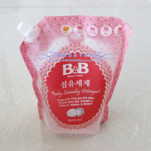 韩国进口 保宁B-B 婴儿防菌洗衣液/宝宝洗衣液/纤维洗涤剂 1300ml