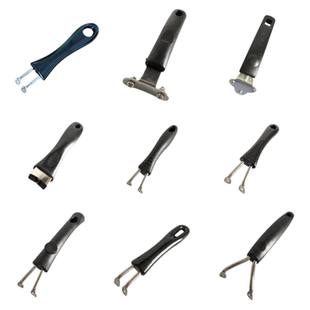 防烫锅把手手柄耐热胶木炒锅奶锅平底锅两孔三孔小煎盘胶木锅柄