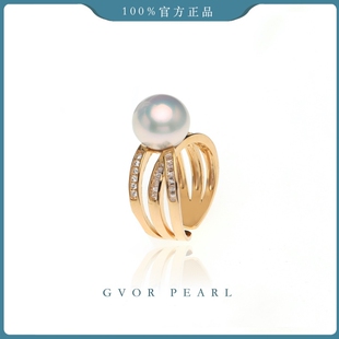 C1528 11MM S925白珍珠戒指