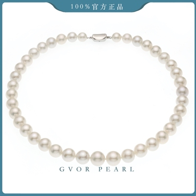 真品 大颗粒白细胞奶奶同款 丨9-11MM  淡水白珍珠项链  A1769