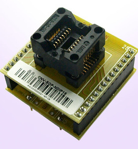 CNV-SOP-NDIP16 适配器 适配座 烧录座 转换座 黄板 SOP16 SOIC16