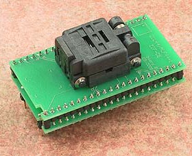 ELNEC专用烧录座 测试座 适配座DIL44/MLF44-1 ZIF-CS MLF44