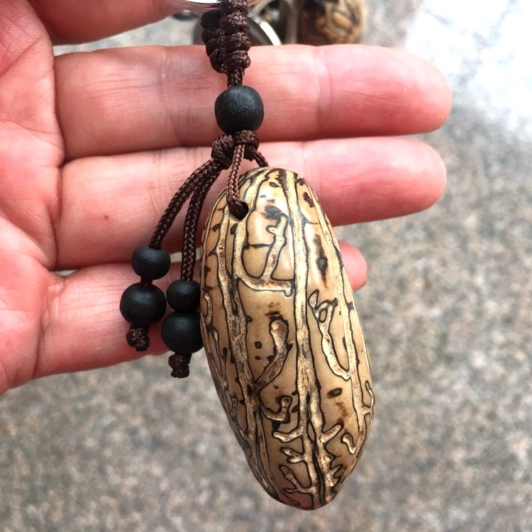 千眼菩提子汽车钥匙扣平安天然