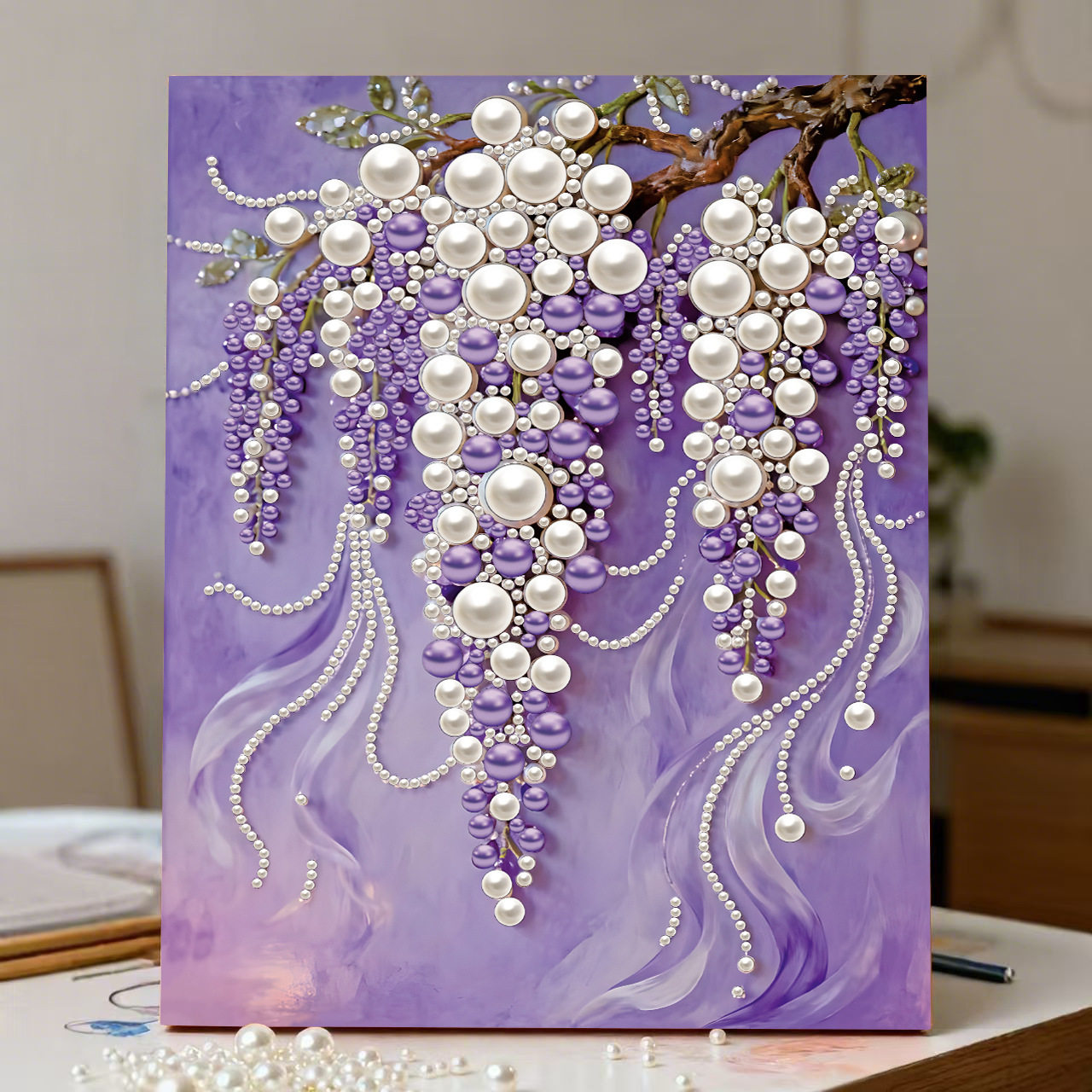 钻石画珍珠画手diy材料包花卉工艺画