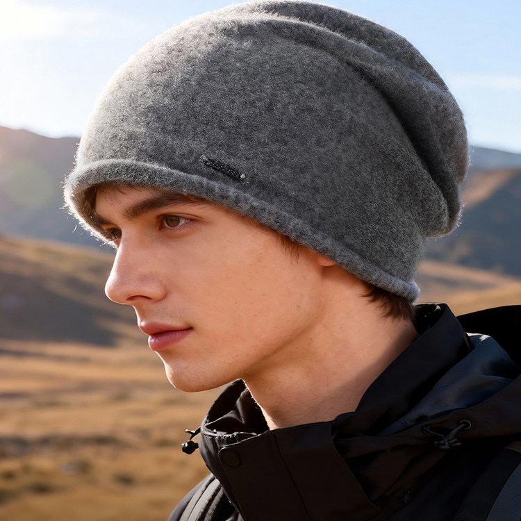 CACUSS羊毛帽子男冬加厚保暖堆堆帽大头围防寒冷帽时尚针织套头帽,服饰配件/皮带/帽子/围巾,帽子,淘宝优惠券,粉丝福利购,淘宝优惠卷