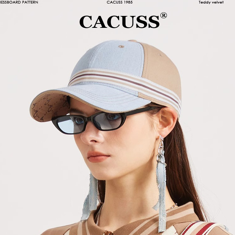 CACUSS女棒球帽硬顶春夏鸭舌帽