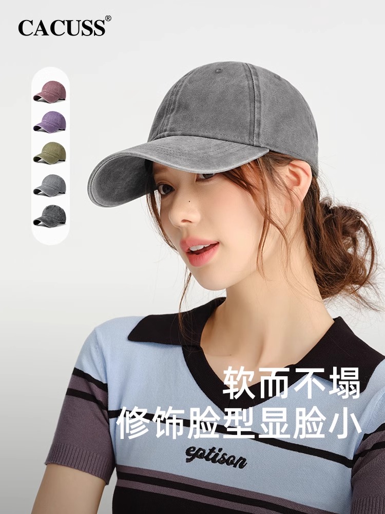 CACUSS复古时尚棒球帽女春夏新款