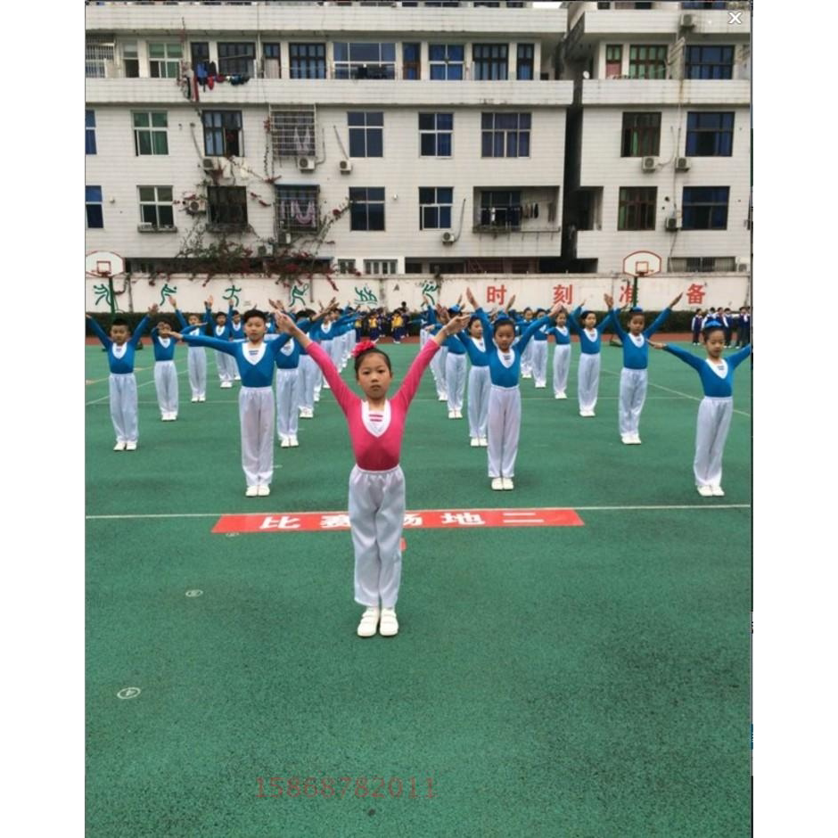儿童广播体舞比赛服装