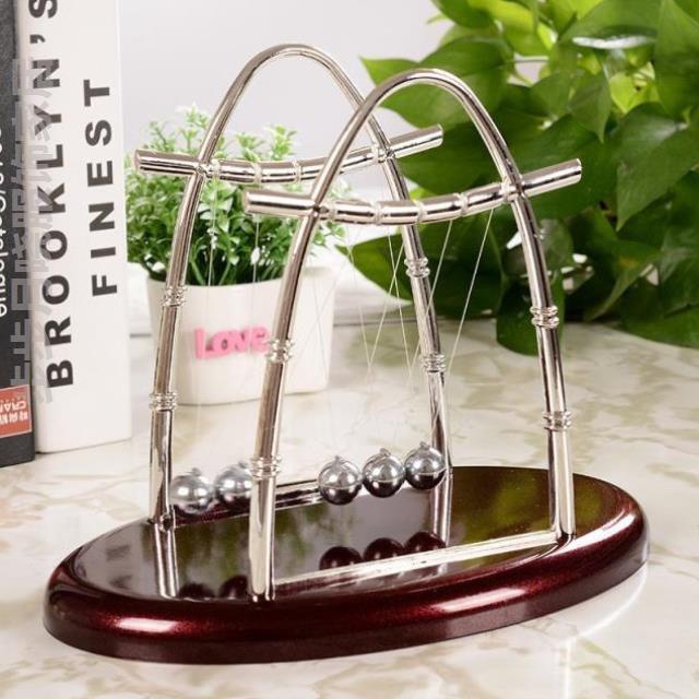 平衡摆球撞球球办公室桌面摆件创意解压摆件男生装饰摇摆家居摆设