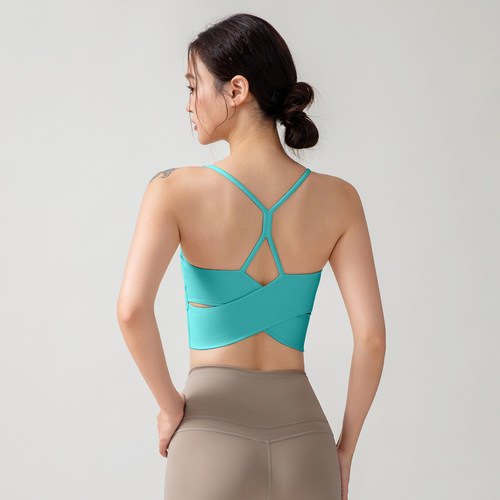 健身文胸聚拢防震瑜伽服背心