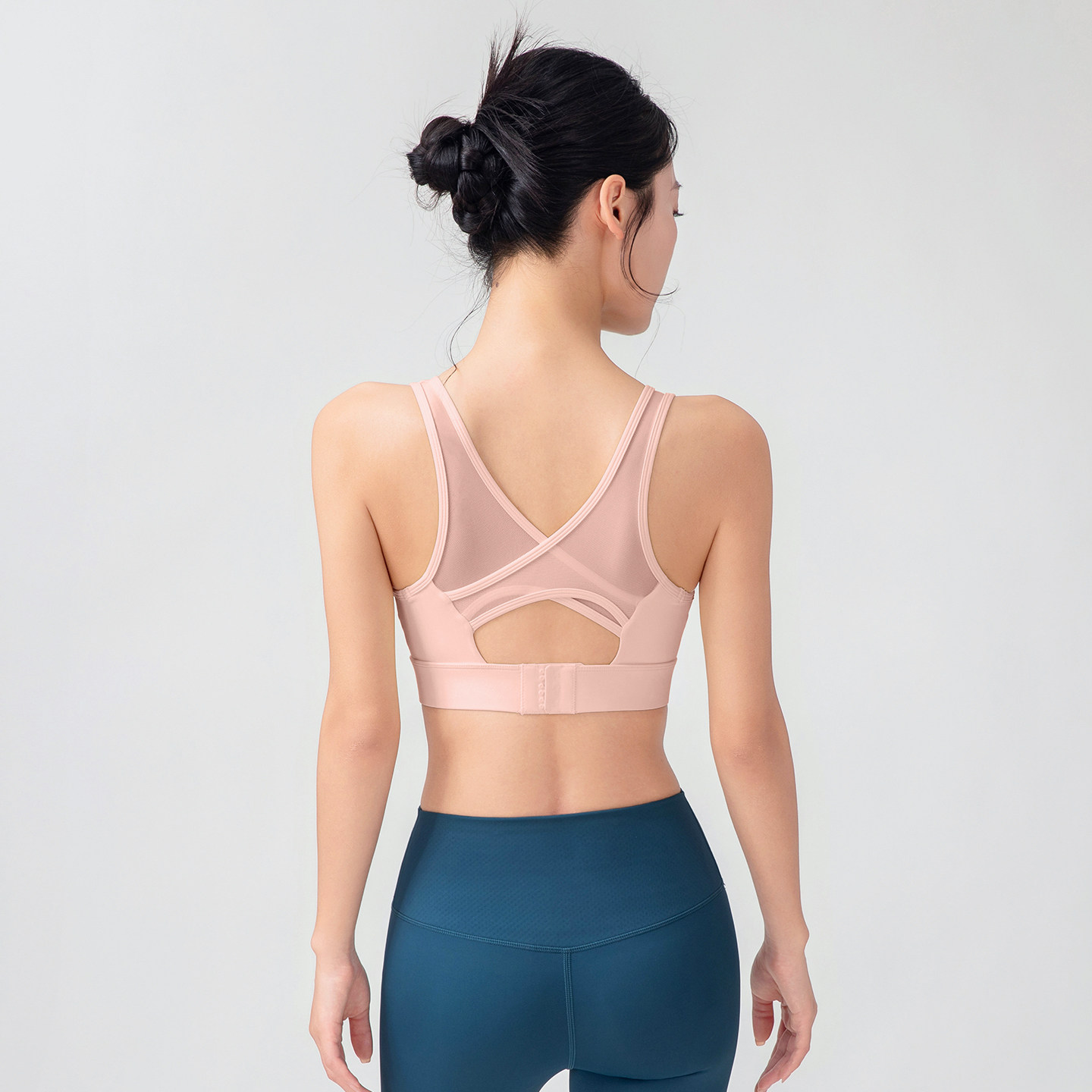 美背瑜伽普拉提固定式胸垫细肩带防下垂瑜伽背心健身运动内衣文胸,运动服/休闲服装,运动背心,淘宝优惠券,粉丝福利购,淘宝优惠卷