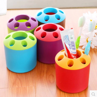 多功能牙刷架笔筒商务促销开业银行积分展会客户广告礼品定制logo