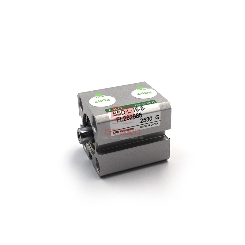 沙推动气缸SSD-L-16-8-FL282685慢走丝滑块气动阀全新现货