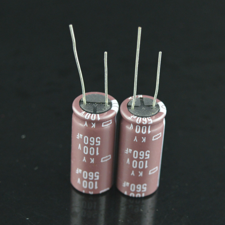 100v560uf 100v黑金刚KY高频低阻滤波固定铝电解电容器105度18*35