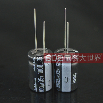 35V1800uF控制器开关电源板滤波尼吉康HE固定电解电容105度16*25
