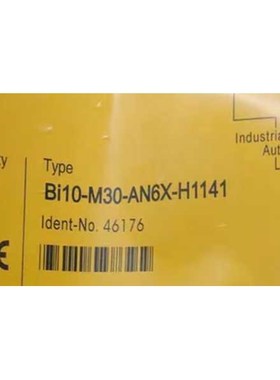 46176全新传感器接近开关BI10-M30-AN6X-H1141