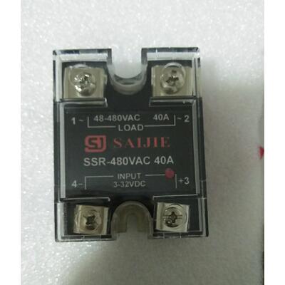 固态继电器SSR-480VAC40A，SSR 480VAC 15A 10A 25A 50A 60A 80A