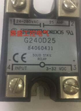 84060431高诺斯固态继电器G240D25，G240D25V G240D25R G240D10R