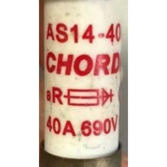 AS14-40全新进口CHORDN熔断器AS14-40 32A 50A 60A