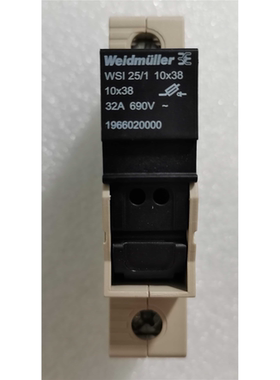 1966020000全新魏德米勒熔断器底座WSI 25/1， 10x3832A 690V