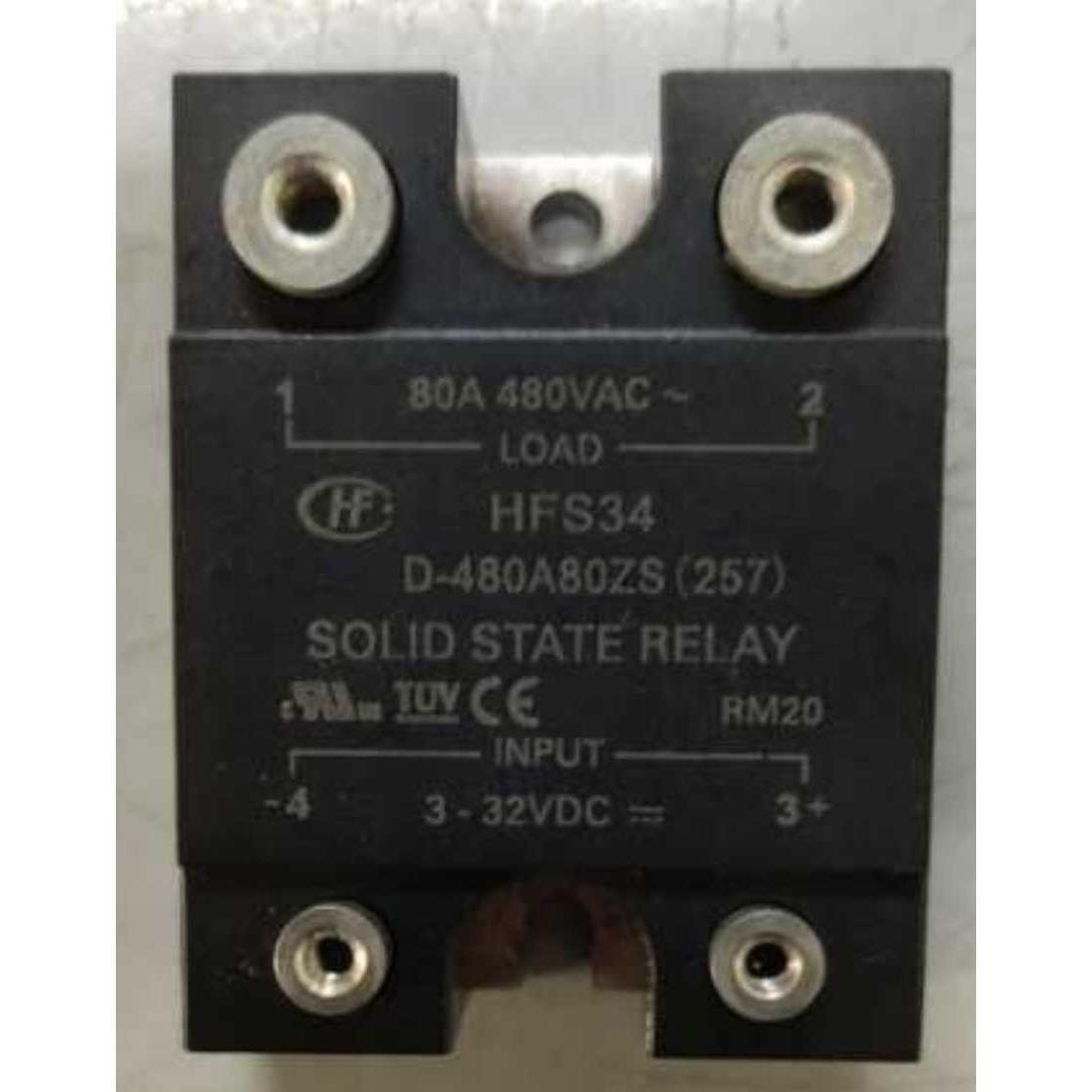 全新进口固态继电器HFS34 D-480A80ZS（257）