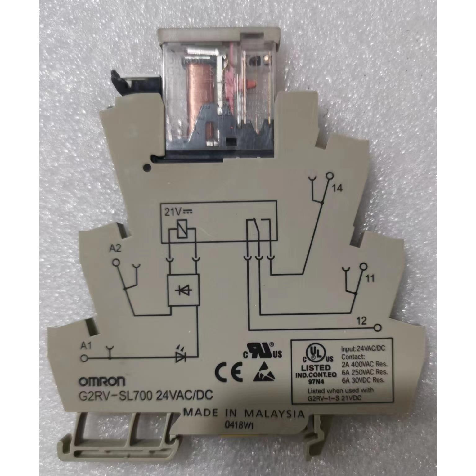 全新进口继电器G2RV-SL70024VAC/DC