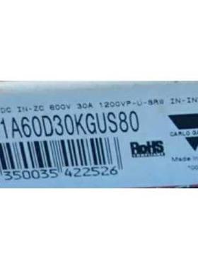 全新CALRO GAVAZZI固态继电器RGC1A60D30KGUS80