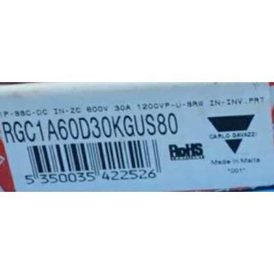 全新CALRO GAVAZZI固态继电器RGC1A60D30KGUS80