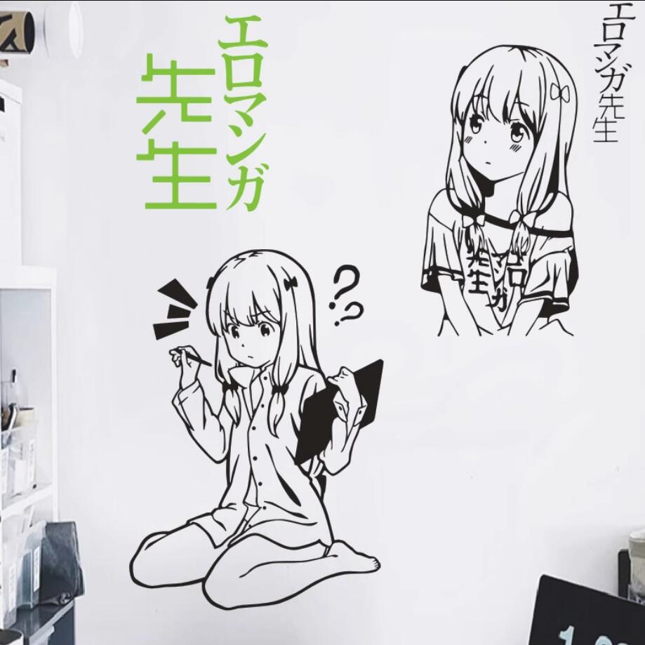 和泉纱雾二次元少女贴纸贴画图片
