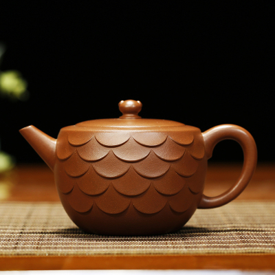 张义制陶礼盒装原矿茶壶茶具宜兴