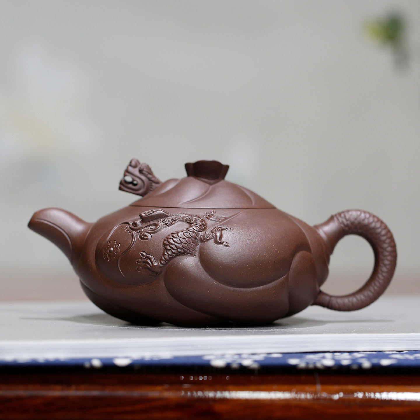 功夫茶具鱼化龙国工杨良君