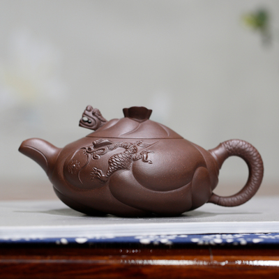 功夫茶具鱼化龙国工杨良君