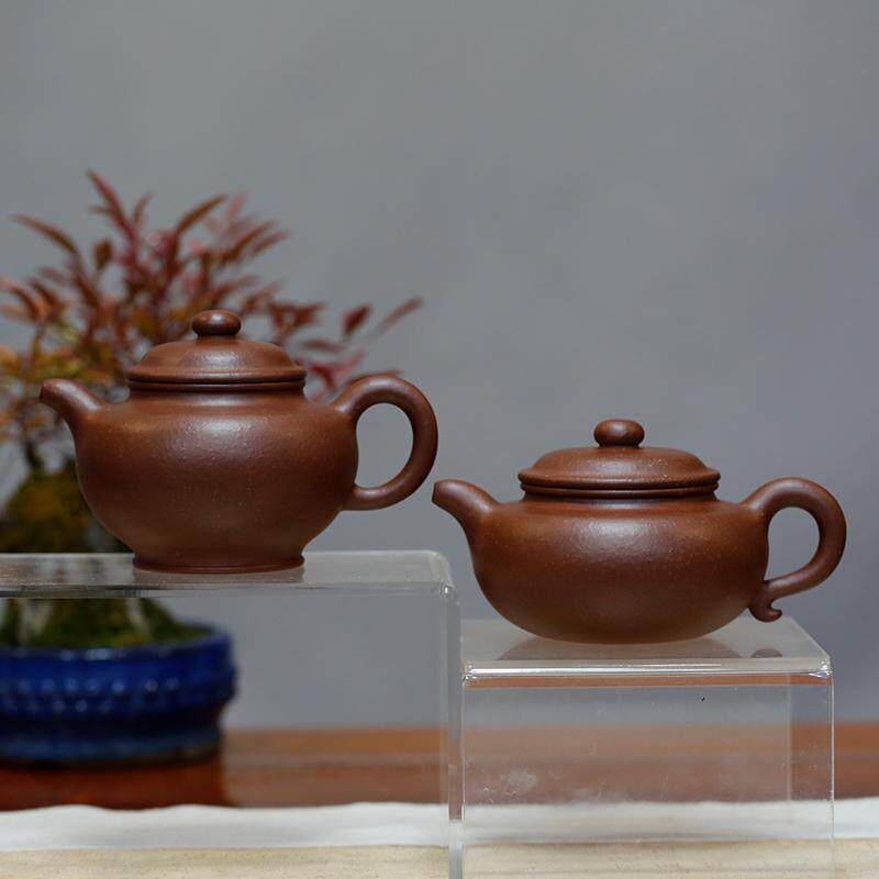 仿古/掇只/莲子原矿底槽清名家张绍颖纯全手工正宗宜兴紫砂壶送礼