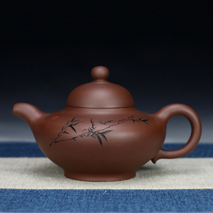华颖 高级工艺师张雪军 原矿紫泥 宜兴紫砂壶全手工收藏送礼430cc