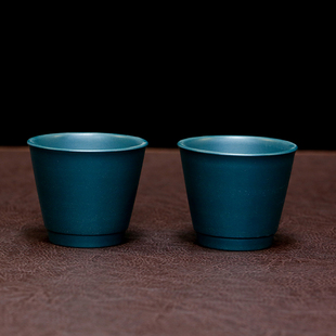 宜兴品茗杯功夫茶杯个人专用苏门答腊青主人杯马蹄杯/闻香杯 单个