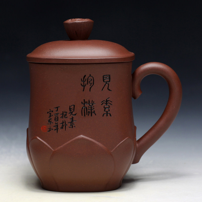 茶杯纯手工张义制陶原矿