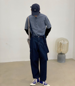 工装牛仔背带裤 A228/K543/P95图片