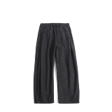 2026春季简约宽松隐藏式口袋休闲长裤K680/P88，男装休闲裤，电商A228